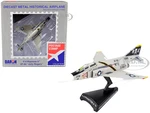 McDonnell Douglas F-4B Phantom II Fighter Aircraft "VFA-84 Jolly Rogers" United States Navy 1/155 Diecast Model Airplane by Postage Stamp