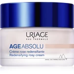 Uriage Age Absolu Redensifying Rosy Cream protivráskový rozjasňující krém s liftingovým účinkem s kyselinou hyaluronovou 50 ml