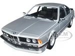 1982 BMW 635 CSi Silver Metallic 1/18 Diecast Model Car by Minichamps