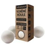 ALLNATURE Vlněné koule do sušičky 3 ks