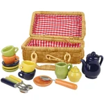 Small foot Nostalgia Picnic Basket sada hračiek pre deti 3 y+ 18 ks