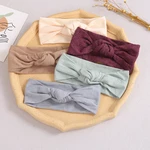 New Colors Knit Baby Headbands Elastic Soft Newborn Headbands for Baby Girl Children Turban Infant Kids Hair Accessories