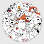 10/50PCS Waterproof Halloween Demon Kawaii Sticker Decoration Notebook Stickers Scrapbooking DIY Journal Halloween Graffiti