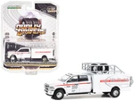 2018 Ram 3500 Dually Tire Service Truck White "Firestone and Bridgestone Emergency Road Service" "Dually Drivers" Series 13 1/64 Diecast Model Car by