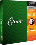 Elixir 14502 Anti-Rust Nanoweb Struny pre akustickú basgitaru