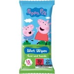Peppa Pig Wet Wipes vlhčené čistiace obrúsky pre deti 15 ks