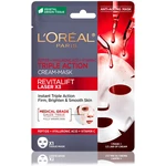 L'Oréal Paris Revitalift Laser X3 pleťová maska proti starnutiu s trojitým účinkom, 28 g