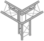 Duratruss DT 23-C32-ULDL Trojúhelníkový truss nosník