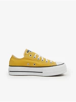Yellow Women's Sneakers on the Converse Chuck Taylor All Star Platform - Women