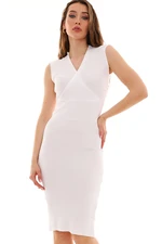 Z2017 DEWBERRY WOMEN'S DRESS-WHITE