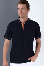 T8567 DEWBERRY MEN'S T-SHIRT-NAVY BLUE