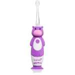 Brush Baby WildOnes WildOne elektrický zubní kartáček + 2 náhradní hlavice pro děti Hippo 1 ks