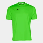 Pánské/chlapecké tričko Joma T-Shirt Combi S/S Green Fluor