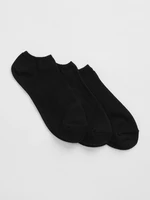 Set of three pairs of black women's ankle socks GAP