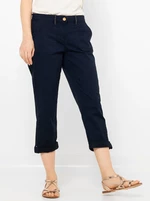 Dark blue 3/4 trousers CAMAIEU - Ladies