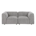 Jasnoszara sofa modułowa Bonami Selection Fairfield, 208 cm