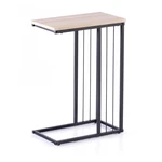 Stolik z blatem w dekorze dębu 25x45 cm Flurta – Homede
