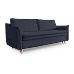Ciemnoszara/antracytowa rozkładana sofa 225 cm Charming Charlie – Miuform