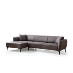 Ciemnoszara sofa narożna Belissimo, narożnik lewy – Balcab Home