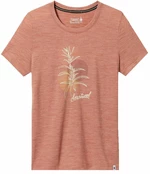 Smartwool Women’s Sage Plant Graphic Short Sleeve Tee Slim Fit Copper Heather S T-shirt outdoor