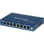 Switch NETGEAR GS108GE Řada NETGEAR ProSAFE® Gigabit Unmanaged Switch pomáhá podnikům nákladově efektivně rozšířit svou síť na gigabitové rychlosti a 