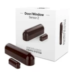 Senzor Fibaro na dveře/okna 2, Z-Wave Plus (FIB-FGDW-002-7) hnedý dverový/okenný senzor • technológia Z-Wave Plus • rozsah až 50 m • jednoduchá inštal