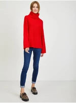 Czerwony sweter damski Orsay - Kobieta