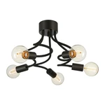 Czarna lampa sufitowa Markslöjd Medua Ceiling 5L