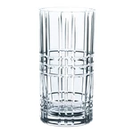 Zestaw 4 szklanek ze szkła kryształowego Nachtmann Square Longdrink, 445 ml