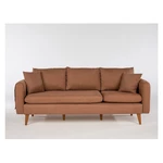 Brązowa sofa 215 cm Sofia – Artie