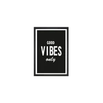 Obraz Tablo Center Good Vibes, 24x29 cm