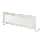 Biało-beżowa barierka do łóżka 100 cm – Roba