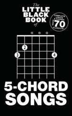 The Little Black Songbook The Little Black Book Of 5-Chord Songs Nuty