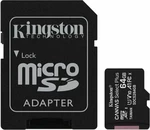 Kingston 64GB microSDXC Canvas Plus UHS-I Gen 3 Micro SDXC 64 GB Carduri de memorie