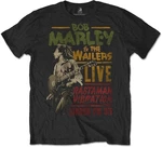 Bob Marley T-shirt Unisex Rastaman Vibration Tour 1976 Black 2XL