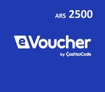 CashtoCode 2500 ARS Gift Card AR