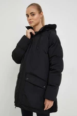 Péřová bunda Peak Performance dámská, černá barva, zimní