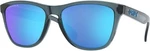 Oakley Frogskins 9013F6 Crystal Black/Prizm Sapphire Polarized Életmód szemüveg