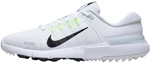 Nike Free Golf Unisex Shoes White/Black/Pure Platinum/Wolf Grey 45,5 Calzado de golf para hombres
