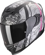 Scorpion EXO 520 EVO AIR FASTA Matt Black/Silver/Pink L Helm
