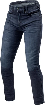 Rev'it! Jeans Carlin SK Dark Blue 34/33 Motoros farmernadrágok