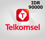 Telkomsel 90000 IDR Mobile Top-up ID
