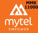Mytel 11000 MMK Mobile Top-up MM