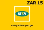 MTN 15 ZAR Mobile Top-up ZA
