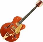 Gretsch G6120TG Players Edition Nashville Orange Satin Guitarra Semi-Acústica