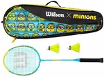 Wilson Minions 2.0 Badminton Set Blue/Black/Yellow L2 Set Badminton