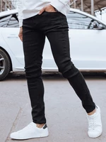 Men's Black Denim Dstreet Pants