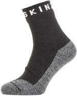 Sealskinz Waterproof Warm Weather Soft Touch Ankle Length Sock Black/Grey Marl/White S Skarpety kolarskie