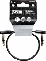 Dunlop MXR DCISTR1RR Ribbon TRS Cable Czarny 30 cm Kątowy - Kątowy