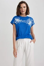 DEFACTO Traditional Crew Neck Short Sleeve T-Shirt
